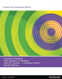 LAKESIDE COMPANY CASE STUDIES IN AUDITING